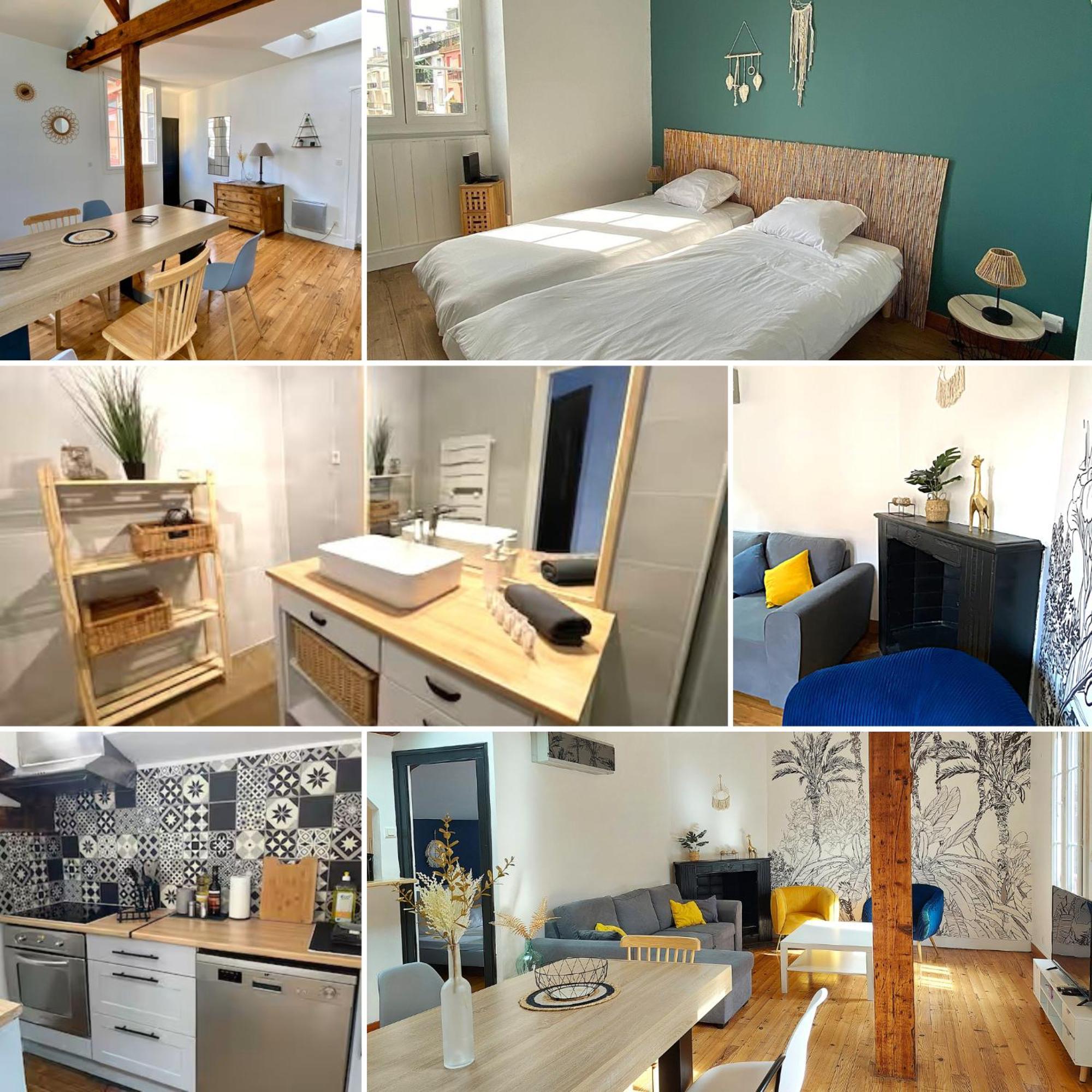 Le Grand Verdun - Charme Et Lumiere - 3 8 Personnes Apartamento Pau